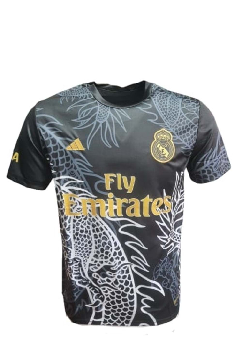 Ronaldo Real Madrid R00132 Dragon (Ejderha) Desenli Forma 2023-2024 - Siyah - ST00132-Siyah-L