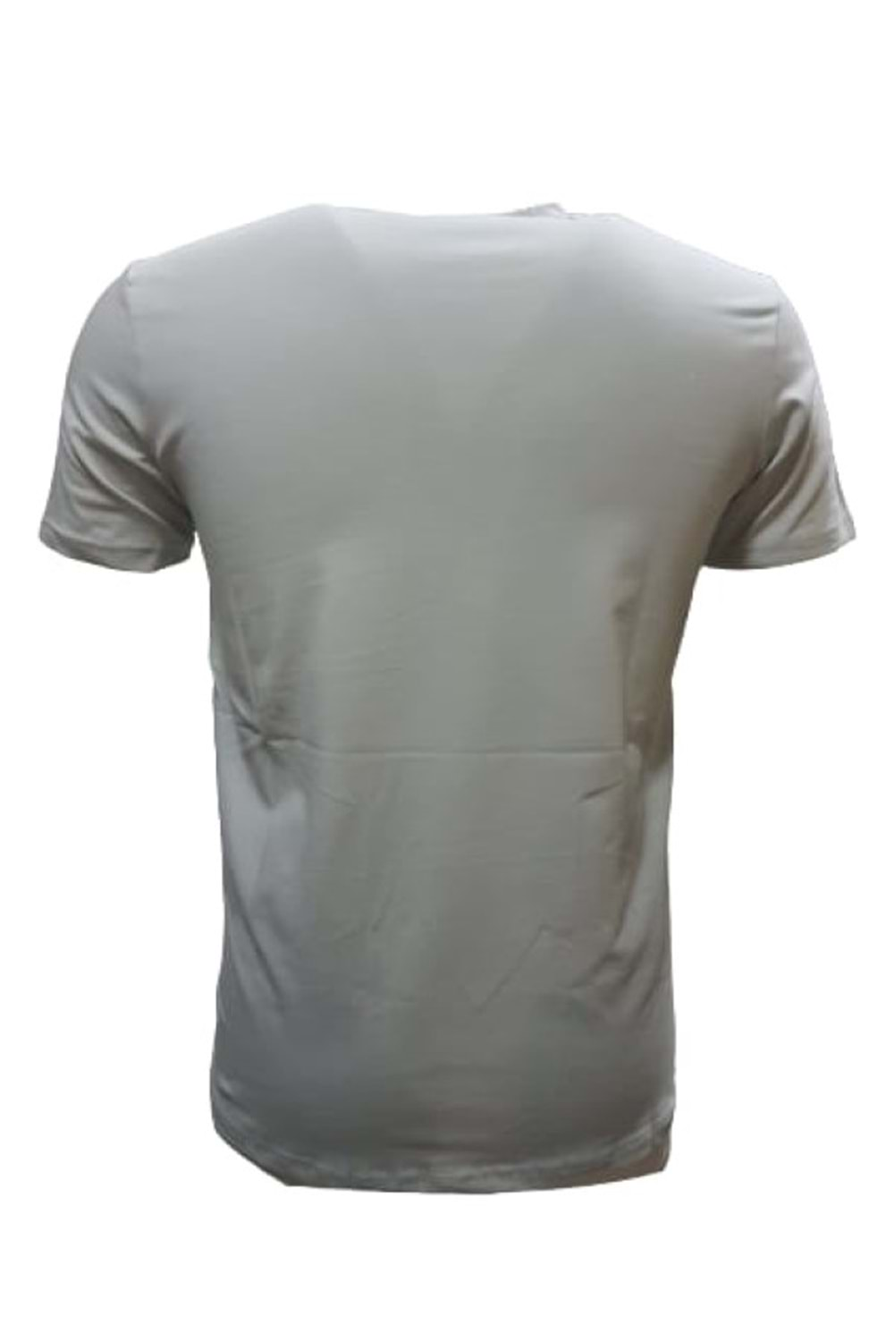 Columbia Erkek Basic Sıfır Yaka Kısa Kol Sleeve T-shirt C00135 - Açık Gri