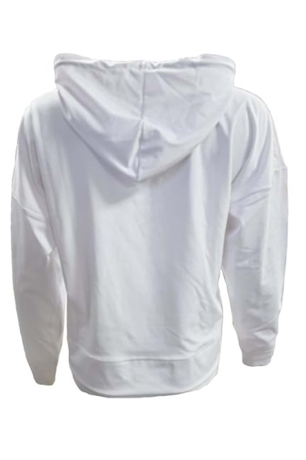 Nike 0734 Kadın Kapişonlu Crop Dalgıç Sweatshirt - Beyaz - ST00161-Beyaz-XL