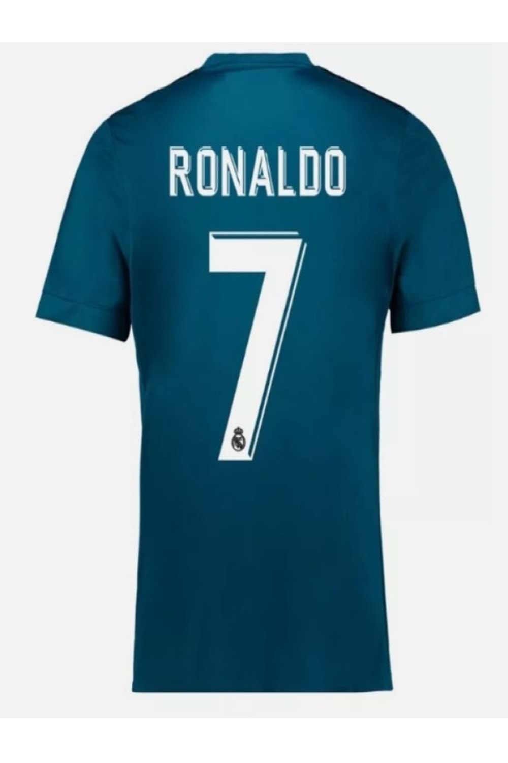 Ronaldo R00180 Turkuaz Real Madrid Çocuk Deplasman Forma 2017-2018 - Turkuaz - ST00180-Turkuaz-128