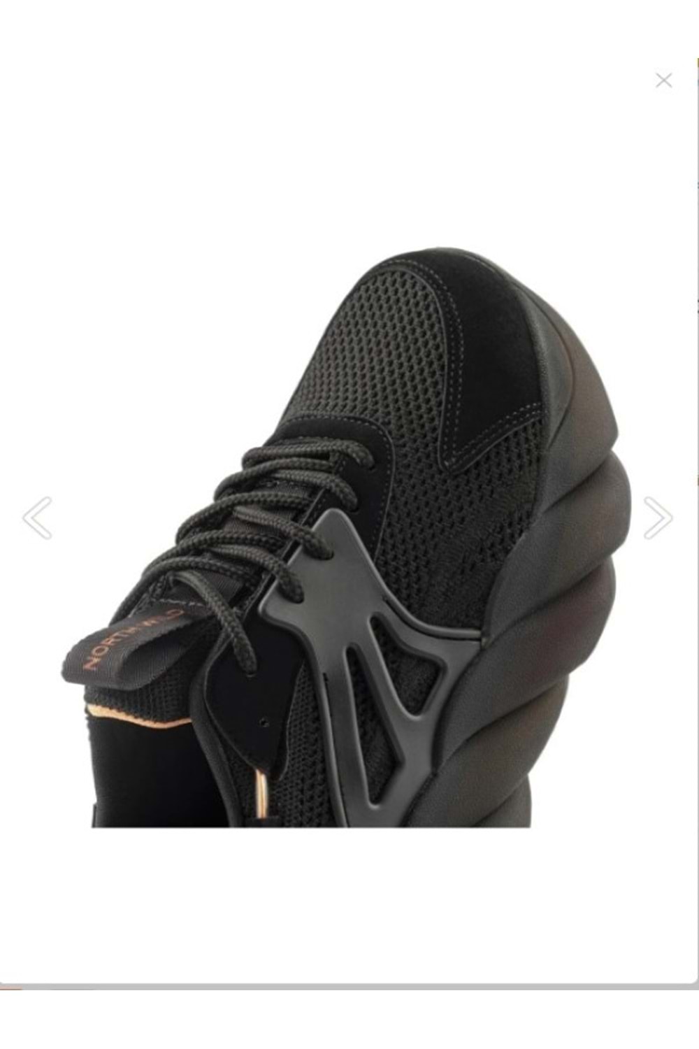 Gamelu 23Yz Care Kadın Sneakers Keten Günlük Spor Ayakkabı - Siyah - ST00206-Siyah-38