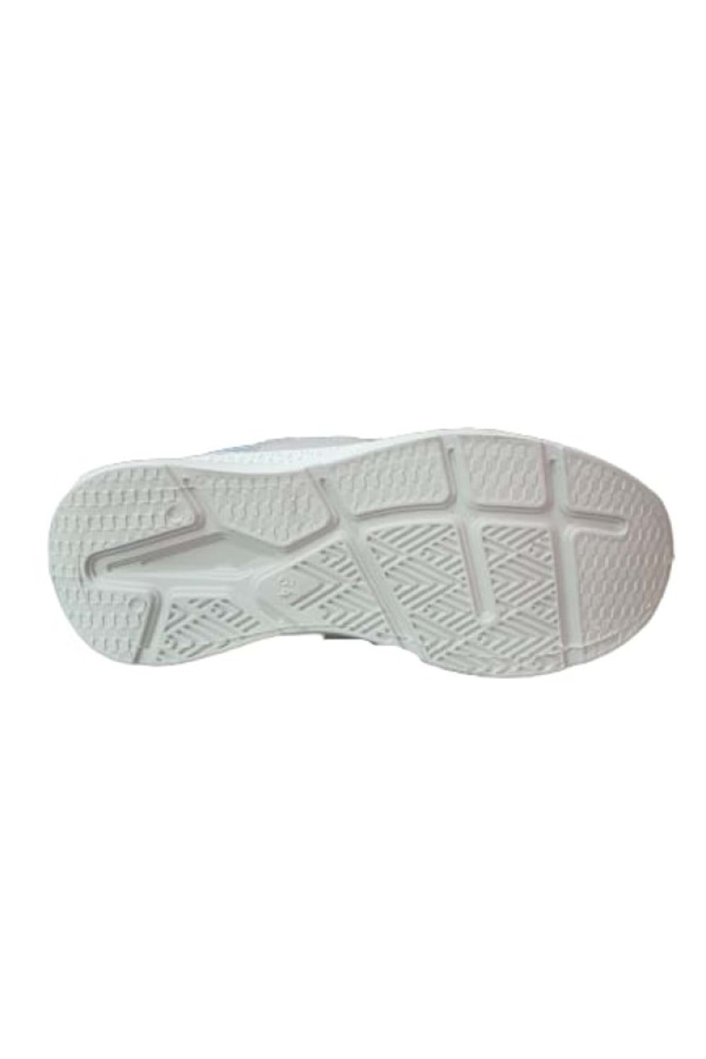 Bolimex ÇocuK Kız Cırtlı Bağcıklı Sneakers Spor Ayakkabı B-00233 - Gri