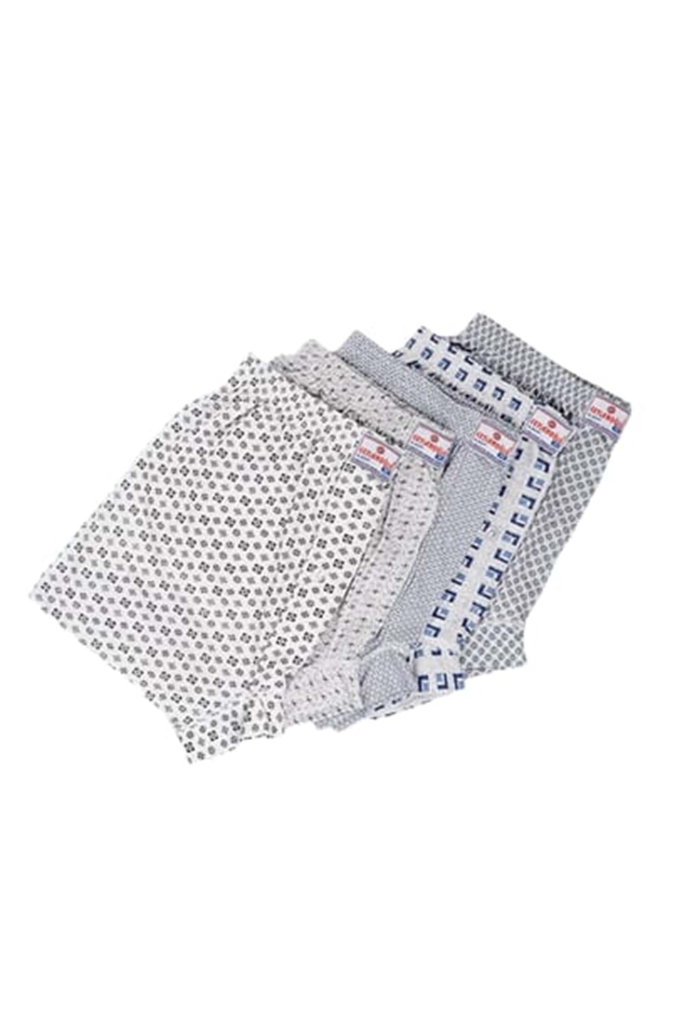 Ceylanoğlu C031 Erkek Empirme Boxer (4 Paket) - Desenli - L