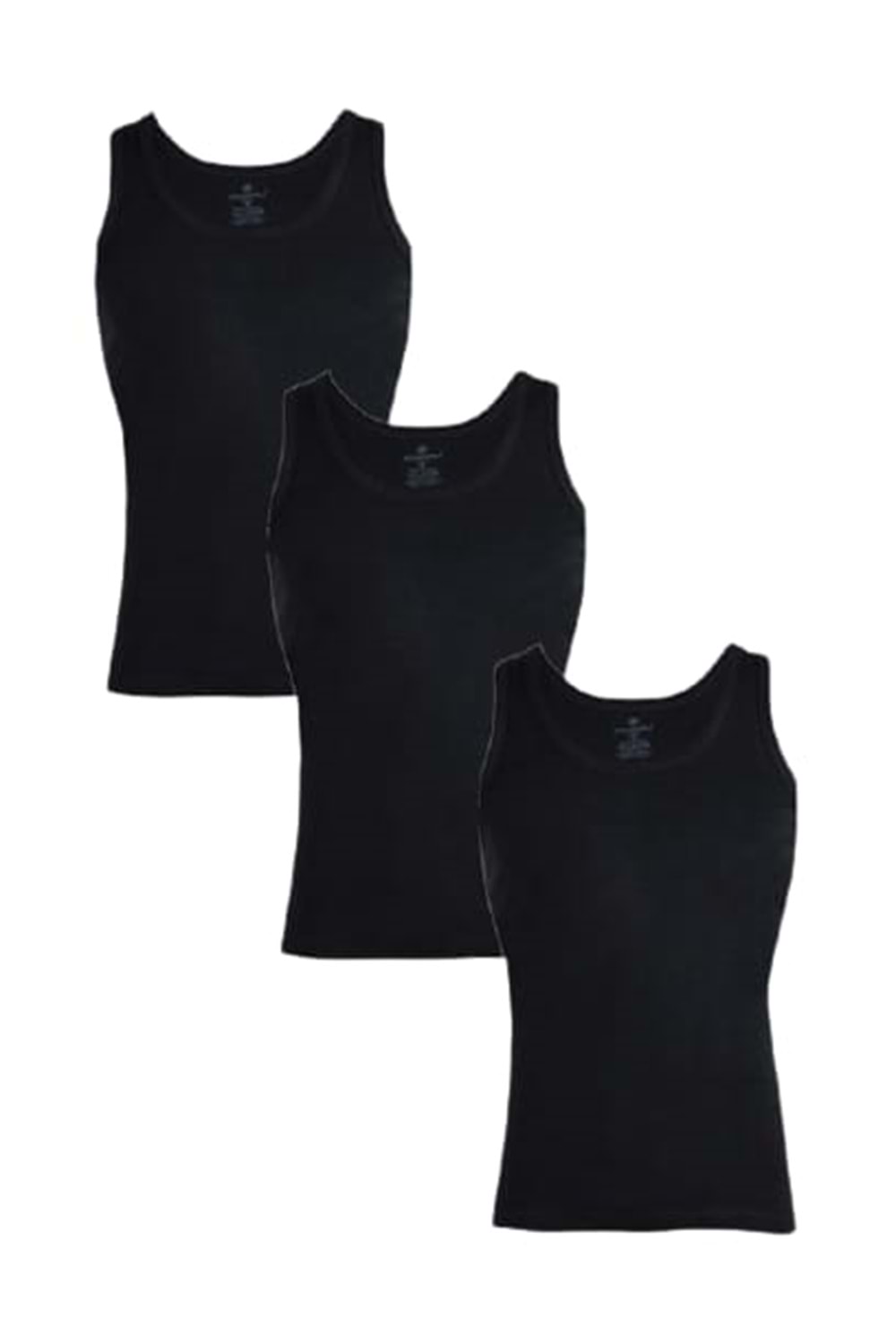 Ceylanoğlu Ribana Erkek Atlet 023 (2 Paket) - Siyah - XXL