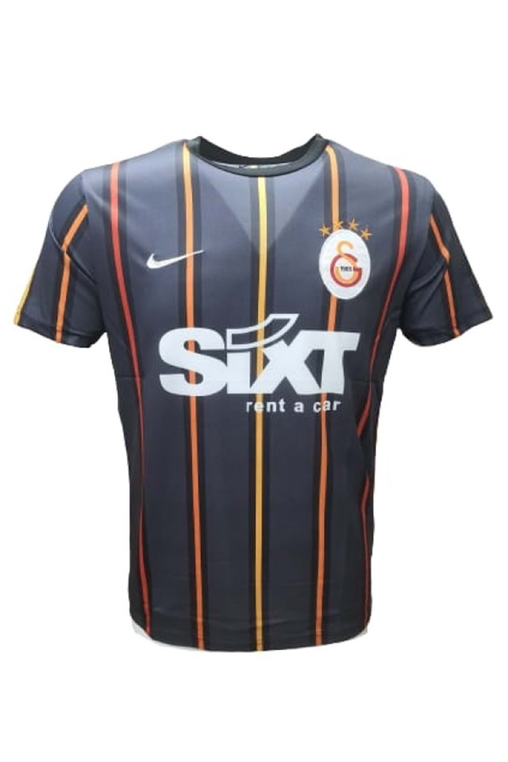 Mtn M00568 Mauro Icardi Çizgili Taraftar Forması - Siyah - ST00568-Siyah-XL