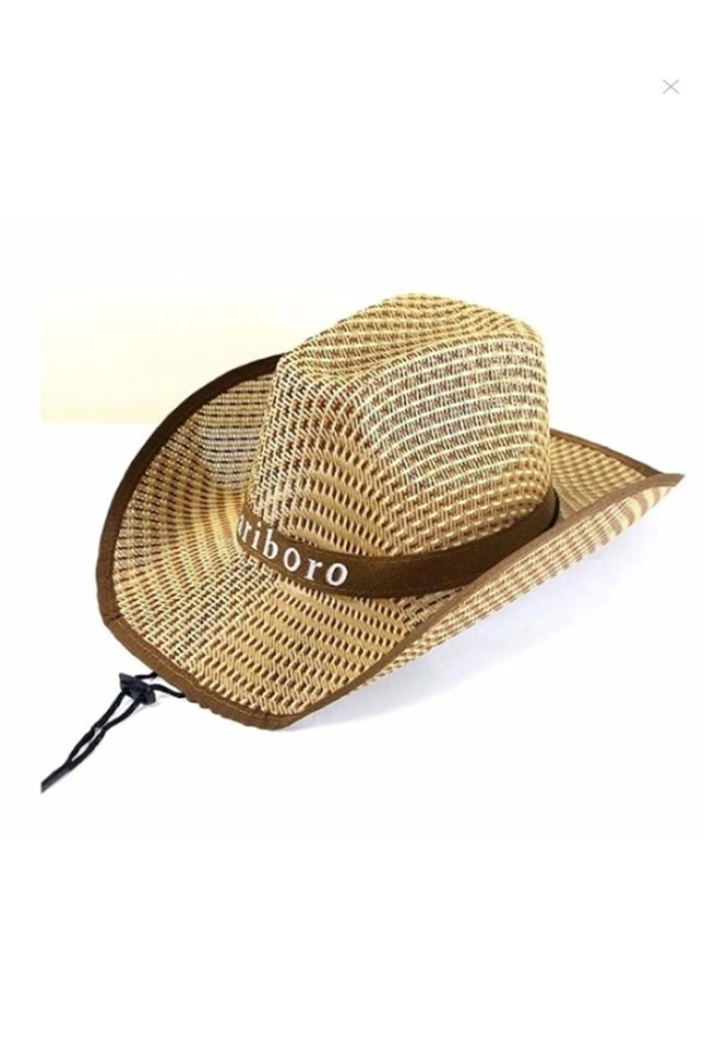 Selçuk S00604 Hasır Dokuma Foter - Kahverengi - ST00604-Kahverengi-TEK EBAT