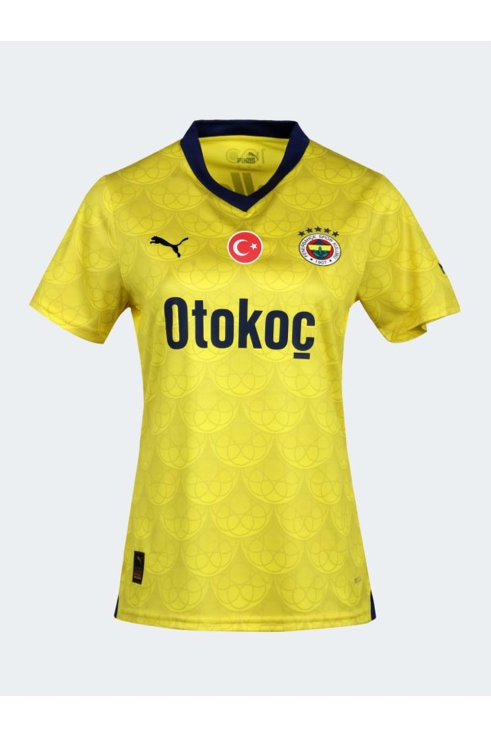 Fenerbahçe F00621 Çocuk Deplasman Baskılı Forması 2023/2024 - Sarı - ST00621-Sarı-164