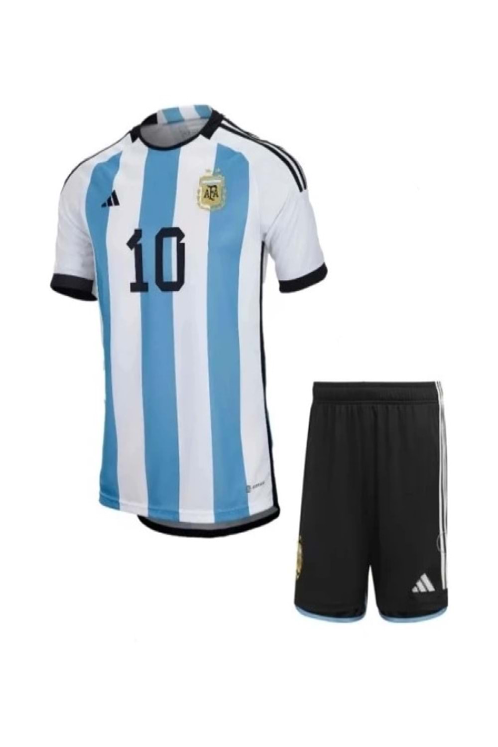 Arjantin A01016 Messi Çocuk İç Saha Forması 2022/2023 - Beyaz - ST01016-Beyaz-152