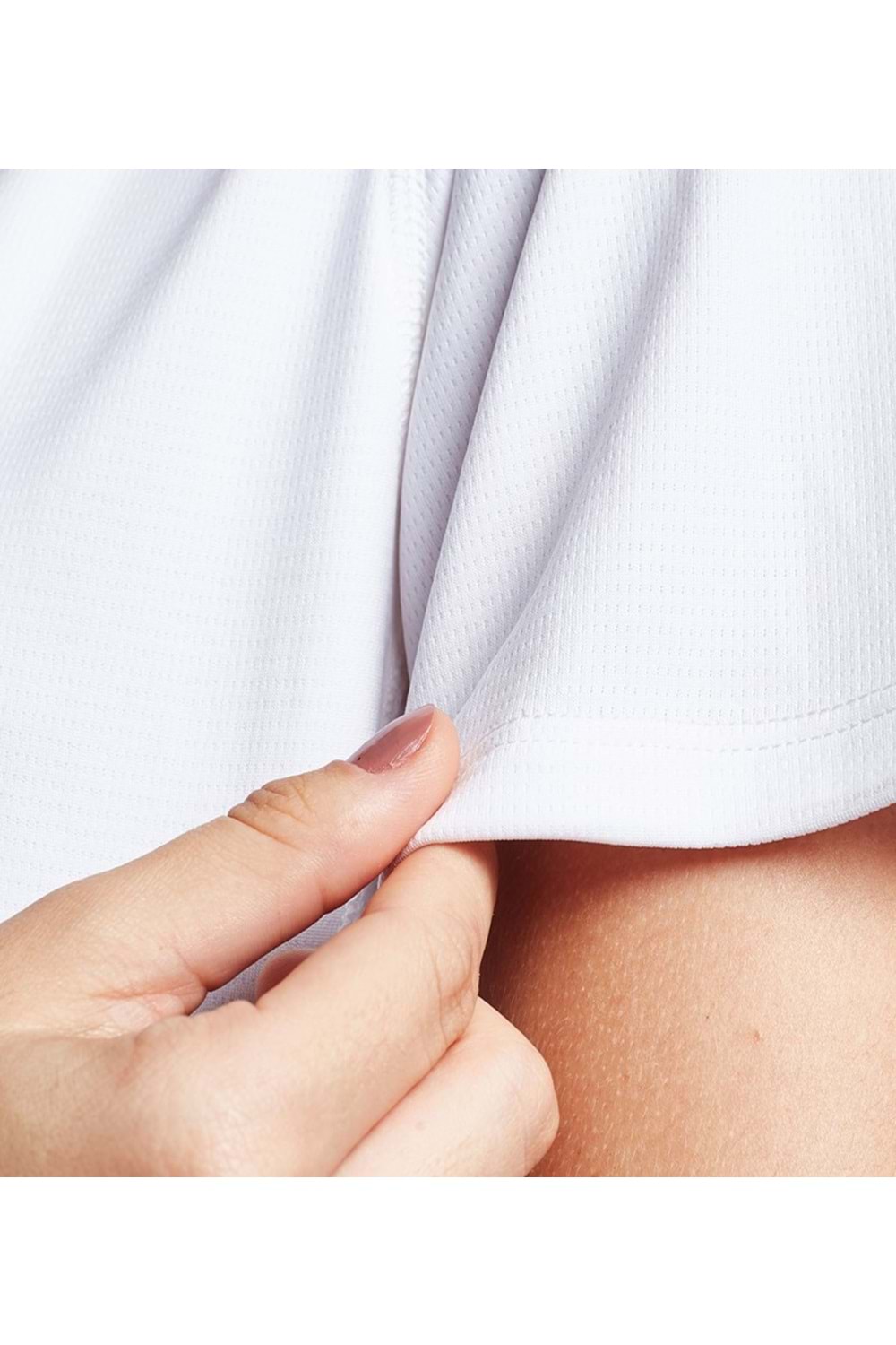 Lescon 24S-2204-24B Kadın Kısa Kollu T-shirt - Beyaz