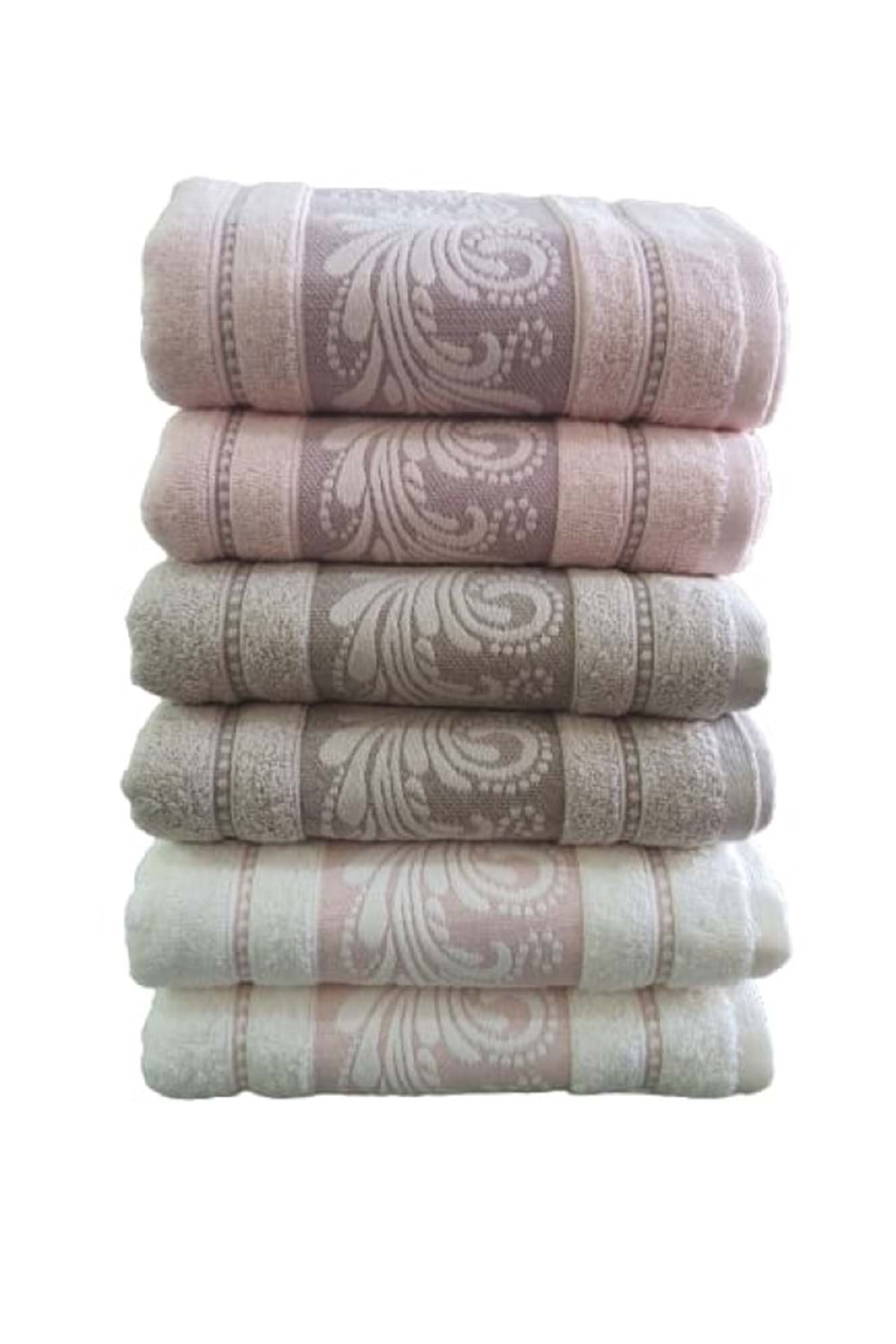 Nurpak N223 Çoşku 2li Bamboo El Yüz Havlusu Seti 50x90 Cm 00029