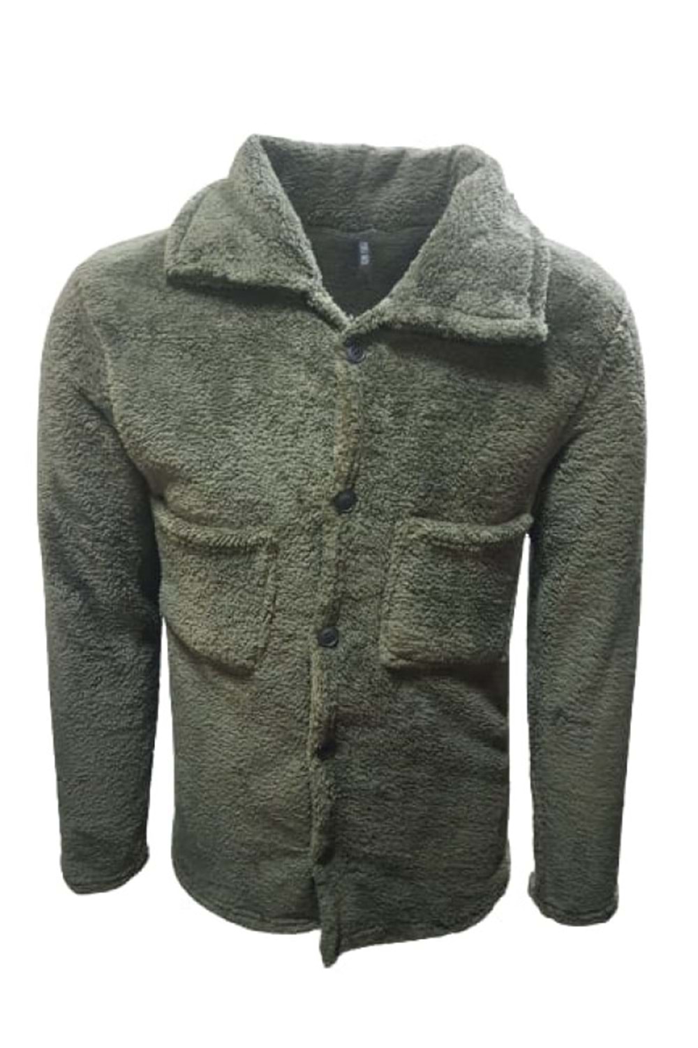 Mtn Erkek Peluş Çeket Sweatshirt St01538 - Haki