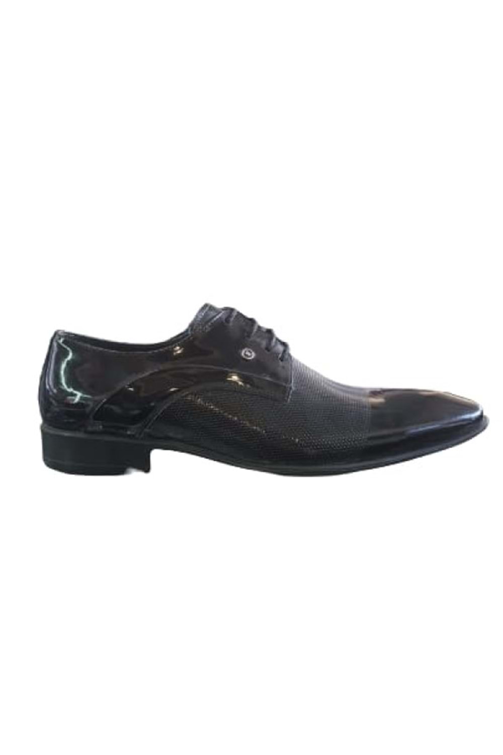 Wonder 2155 Erkek Rugan Klasik Ayakkabı - Siyah