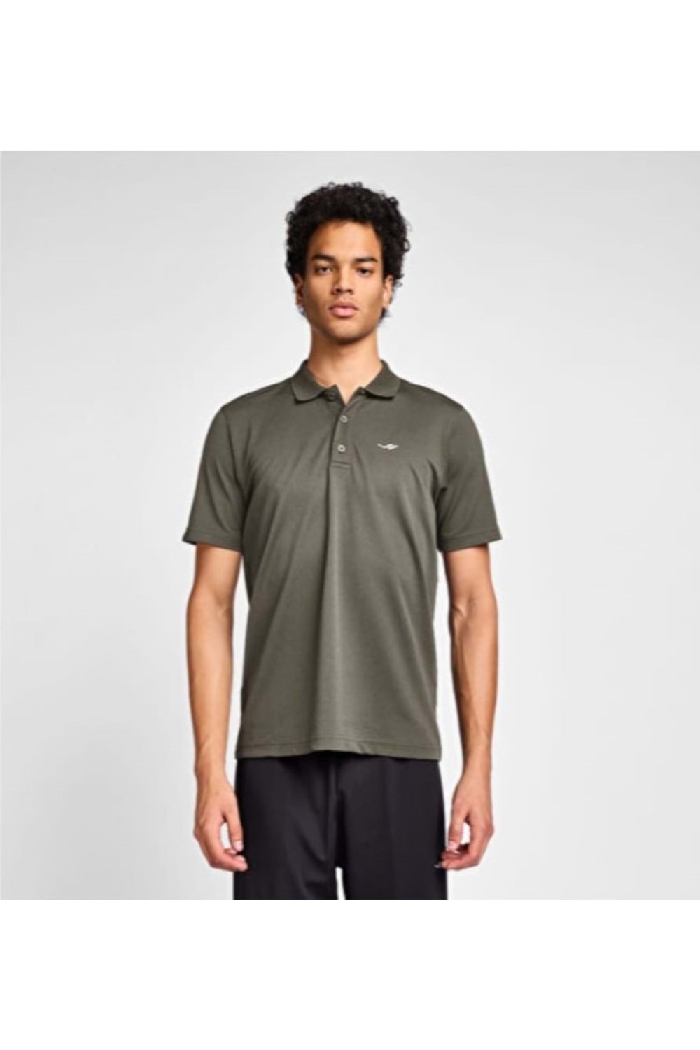 Lescon 25S-1297-25B Erkek Kısa Kol Polo Yaka T-shirt - Haki-L