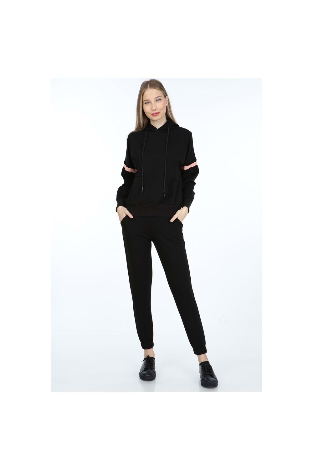 Ing Drop 104 Kız Çocuk Eşofman Takımı - Siyah - 10 YAŞ