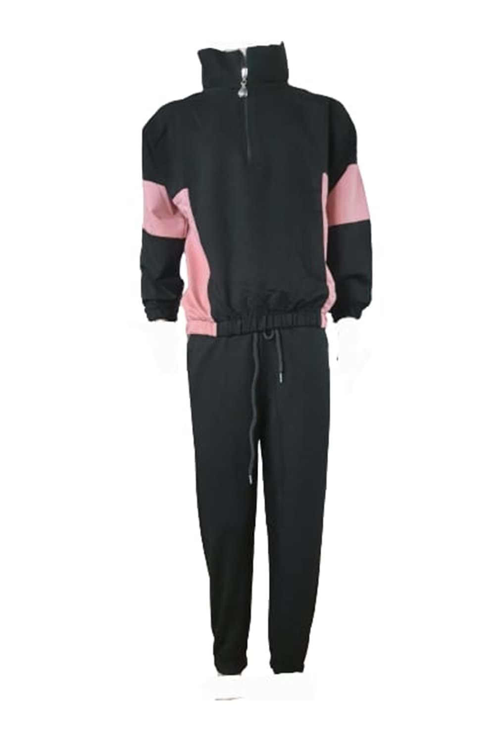 Ing Drop 104 Kız Çocuk Eşofman Takımı - Siyah-Pudra - 8 YAŞ