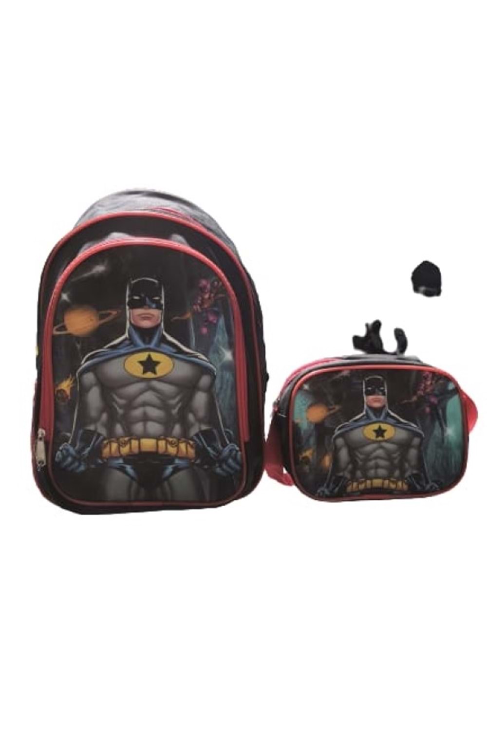 Crm Ortaokul Erkek Üç Gözlü Sırt ve Beslenme Çanta St02219 - Siyah - TEK EBAT