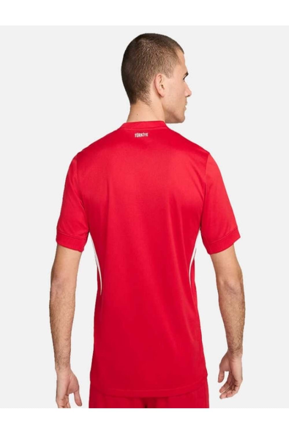 Türkiye T02381 A Milli Takım Dış Saha Euro 2024 Futbol Maç Forması - Kırmızı
