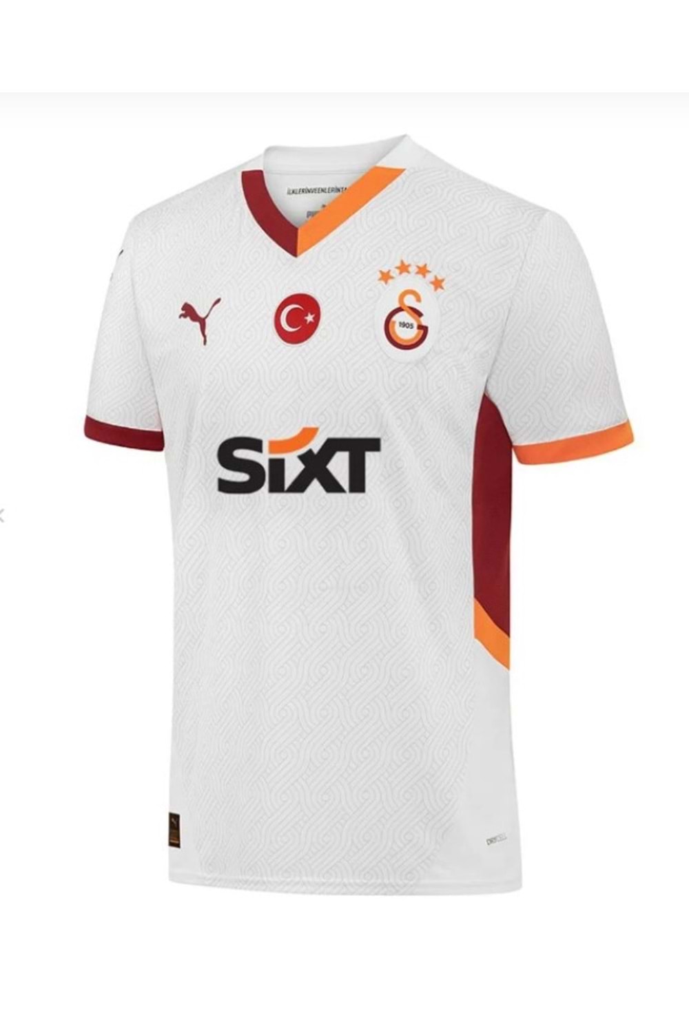 Galatasaray G02621 Deplasman Dış Saha Forma 2024-2025 - Beyaz