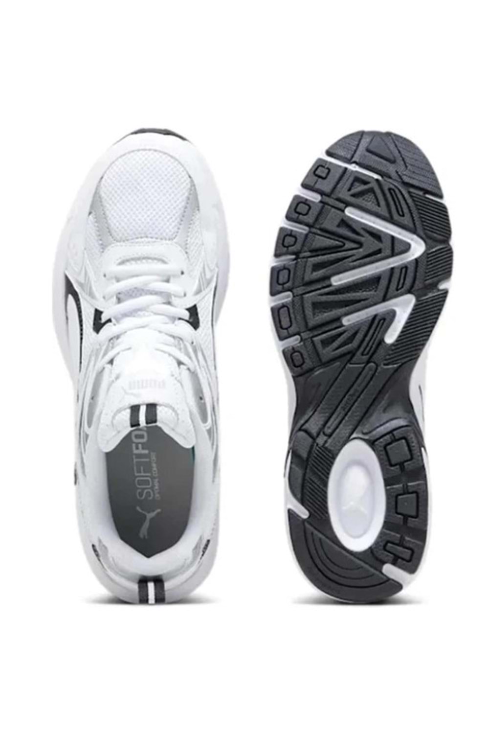 Puma Milenio Tech 392322_01 Erkek Sneaker Spor Ayakkabı - Puma - Beyaz - ST02666-Beyaz-43