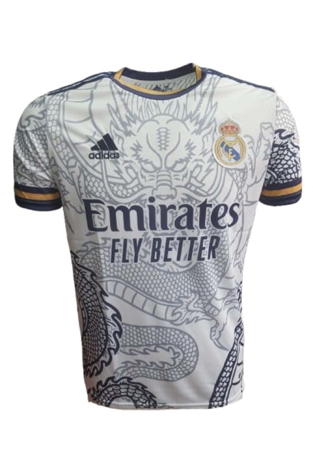 Ronaldo Real Madrid R02730 Çocuk Özel Tasarım Kısa Kollu Forması - Beyaz - ST02731-Beyaz-XS