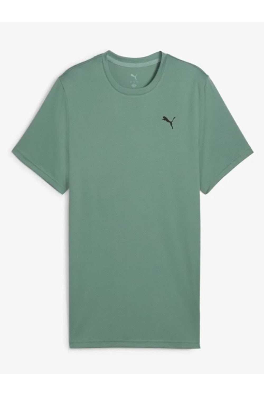 Puma 527155 Tad Ess Poly Texture Erkek Yeşil Antrenman T-shirt - Puma - Yeşil