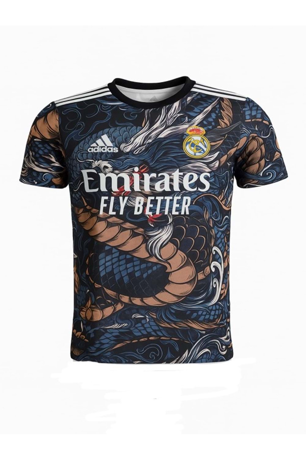 Real Madrid R02846 Kylian Mbappe Özel Konsept Çocuk Forması - Lacivert - ST02846-Lacivert-116