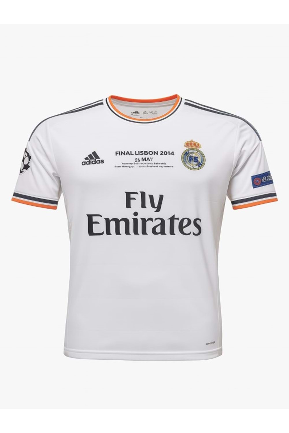 Real Madrid R02850 Cristiano Ronaldo 2014 Lizbon Şampiyonlar Ligi Forma - Beyaz - ST02850-Beyaz-M