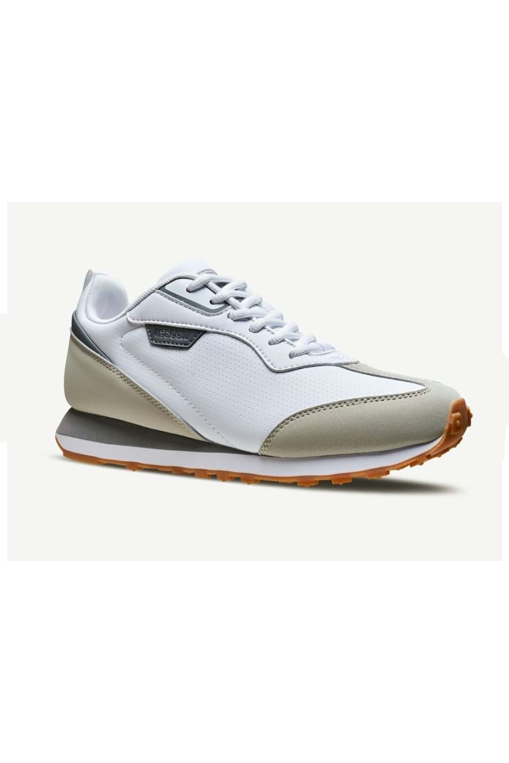 Lescon Motiva 2 Erkek Walking Sneaker Ayakkabı - Beyaz - ST03038-Beyaz-43