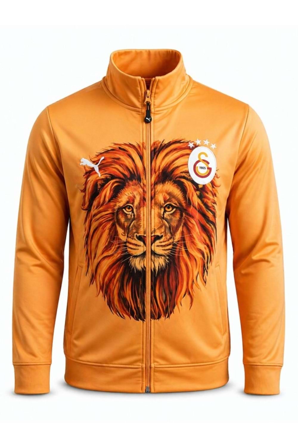 Puma P03241 Gs Dalgıç Kumaş İçi Hafif Pamuklu Sweatshirt - Sarı