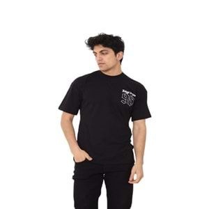 High West Erkek Oversize Sıfır Yaka Kısa Kol T-shirt H00009