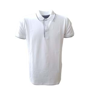 Rey Polo Erkek Basic Polo Yaka Kısa Kol T-shirt 466