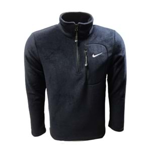Nike N01371 Erkek Slim Fİt Yarım Fermuarlı Polar Sweatshirt