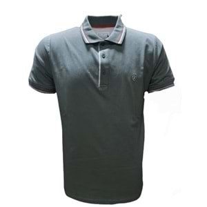 Rey Polo Erkek Basic Polo Yaka Kısa Kol T-shirt 463