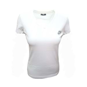Nike Kadın Kısa Kol V Yaka T-shirt 22502