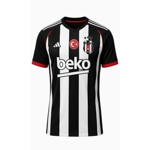Beşiktaş B02864 Çubuklu İç Saha Forması 2025/2026
