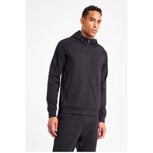 Lescon 25N-1117 Erkek Fermuarlı Kapüşonlu Sweatshirt