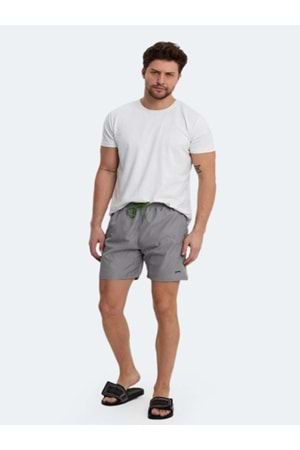 Slazenger Reno Erkek Mayo Paraşüt Şort - Slazenger - Gri - ST00124-Gri-S