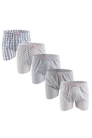 Ceylanoğlu C031 Erkek Empirme Boxer (4 Paket) - Desenli - L