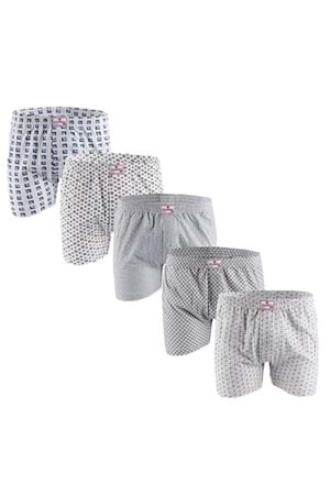 Ceylanoğlu C031 Erkek Empirme Boxer 031 (4 Paket) - Desenli - XL
