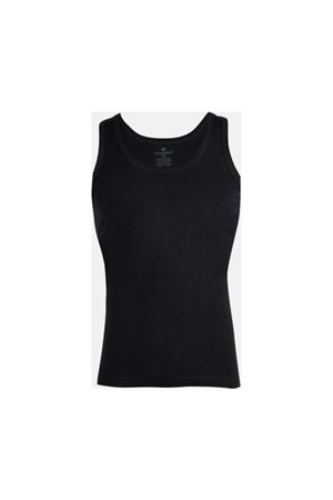 Ceylanoğlu Ribana Erkek Atlet 023 (2 Paket) - Siyah - XXL