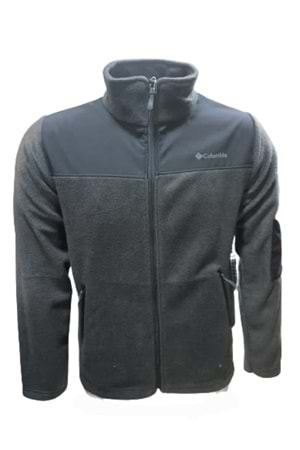 Columbia C00322 Erkek Fasttre Polar Fermuarlı Hırka - Antrasit-S