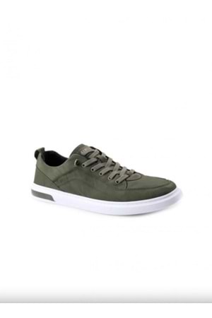 Gamelu 23Ym Vulgar Erkek Sneakers Keten Spor Ayakkabı - Haki - ST00371-Haki-45