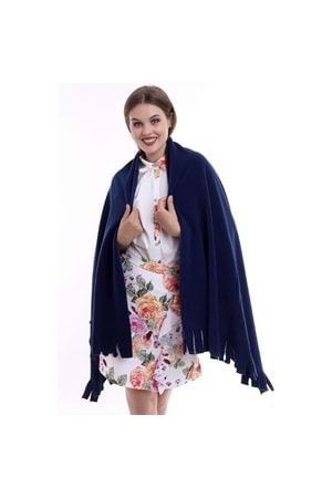 Forum Kadın Polar Şal -100- - 100 - Lacivert - Standart