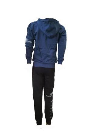 Ing Drop 103 Erkek Çocuk Eşofman Takımı - Mavi - 10 YAŞ