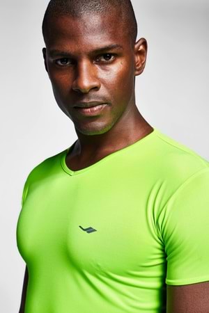 Lescon 23S-1221-23B Kısa Kol T-Shirt. - Yeşil