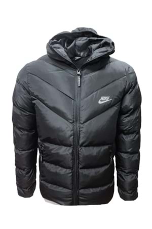 Nike N01461 Erkek Sportswear Şişme Kışlık Mont - N01461 - Siyah