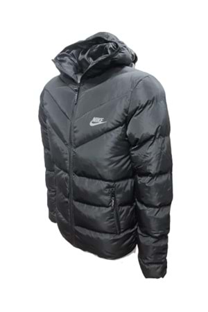Nike N01461 Erkek Sportswear Şişme Kışlık Mont - N01461 - Siyah
