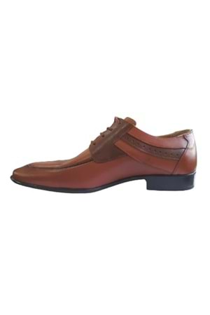 Wonder 2170 Erkek Rugan Deri Klasik Ayakkabı - Kahverengi