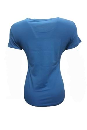 Nike Kadın Kısa Kol T-shirt 22503 - Mavi - S