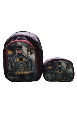 Crm İlkokul Erkek Üç Gözlü Sırt ve Beslenme Çanta St02220 - Lacivert - TEK EBAT